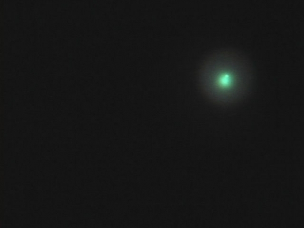Cometa 17p/Holmes na constelao de Perseu