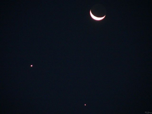 Alinhamento Jpiter, Venus e Lua