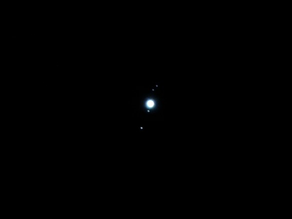 Jupiter e algumas luas 22/09/2010 s 20:30