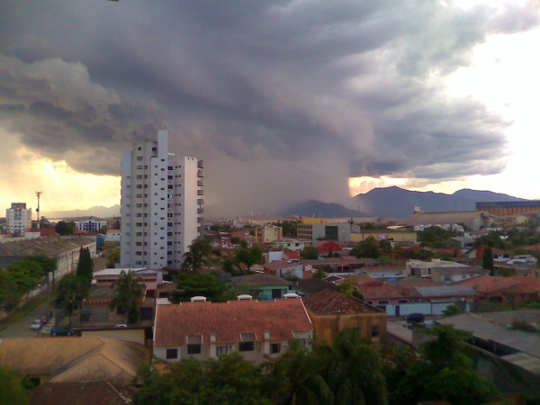 Nuven de tempestade em Paranagu-Pr