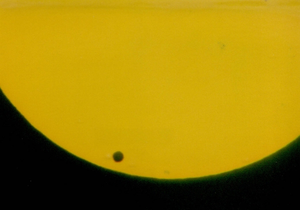 Close trnsito de Venus em 2004