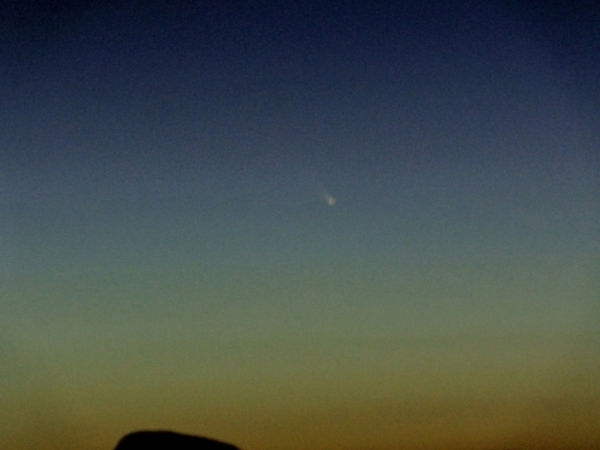 Cometa  C/2011 L4 Pan STARRS observado de Vitria