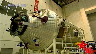 Mdulo Tiangong-1 da estao espacial Chinesa