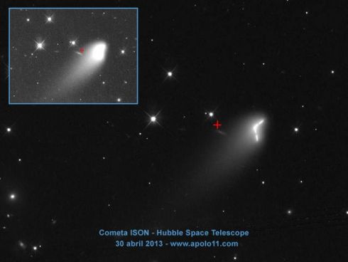 Cometa ISON se parece com nave aliengena