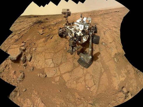 Jipe Curiosity em Marte
