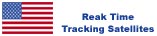 Real time tracking satellites