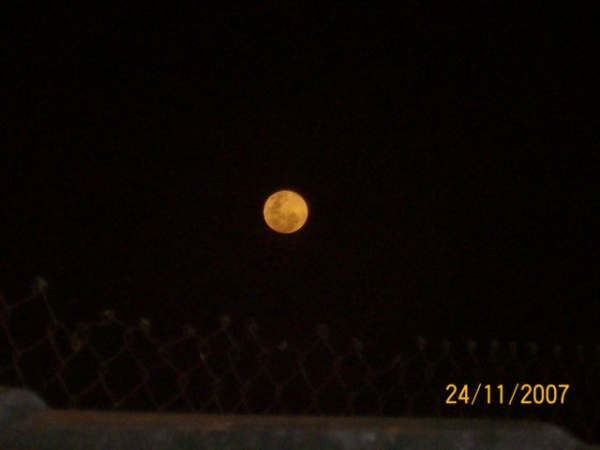 Lua cheia em Iguaba Grande, RJ