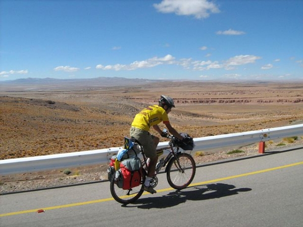 Pedal no deserto do Atacama