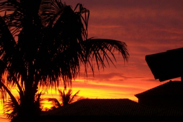 Por do sol em Iguaba Grande - RJ
