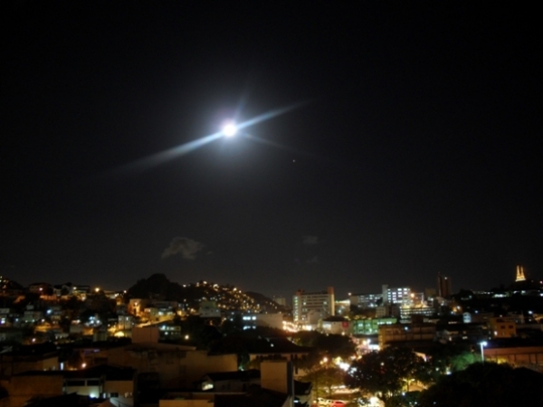 Lua e Jpiter visto de Vitria/es
