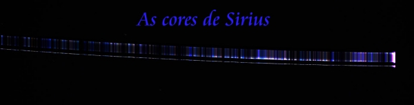 As cores de Sirius