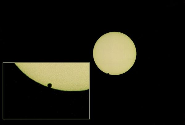 Transito de Vênus em 2004 - ùltima foto