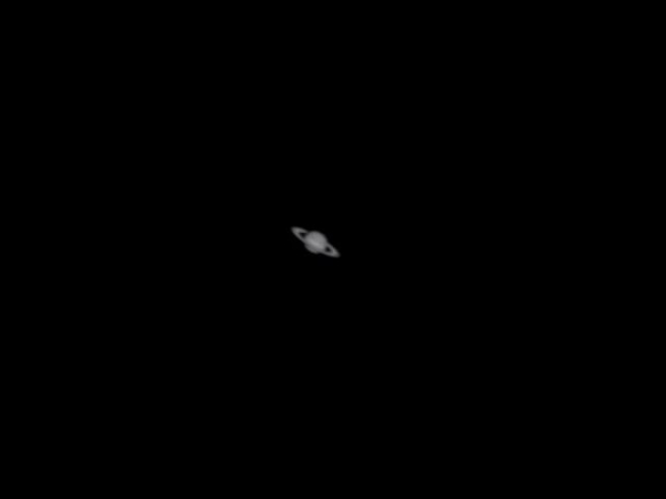 Saturno visto de um Refletor 114mm