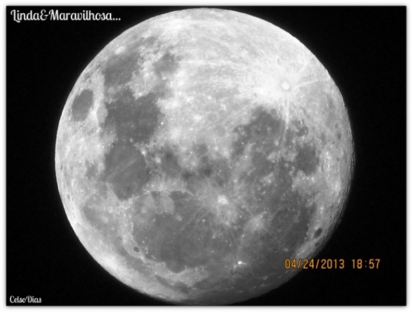 Lua Cheia chegando em Cascavel, PR