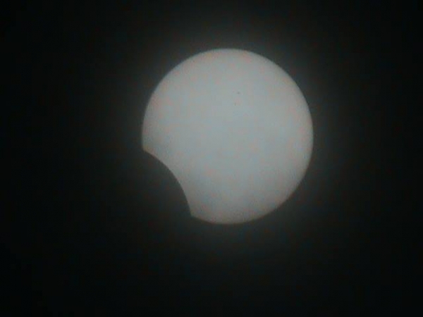 Eclipse Parcial do Sol em Manaus