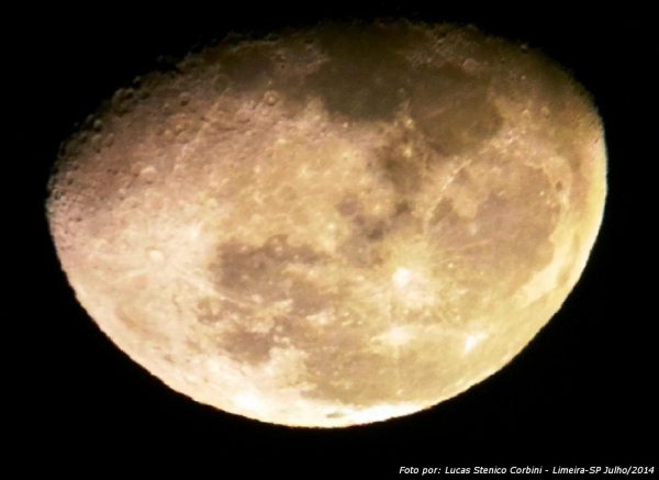 Lua em Limeira-SP 15/07/14 - 21:45:50