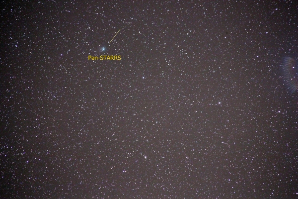 Cometa Pan-STARRS brilha nos céus do hemisfério sul