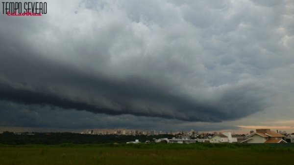 Tempestade sobre Cascavel/PR
