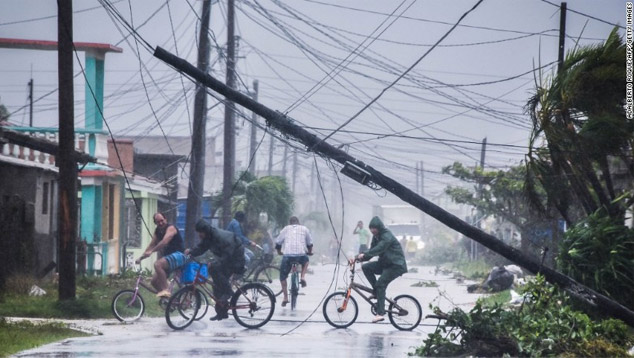 Furacao Irma em Havana