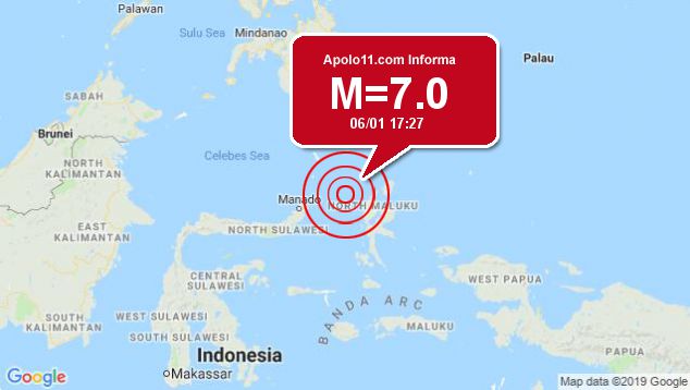 Forte terremoto sacode Indonsia, a 154 km de Tobelo
