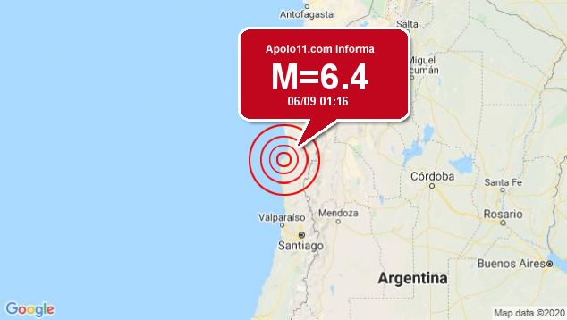 Forte terremoto atinge Chile, a 46 km de Ovalle