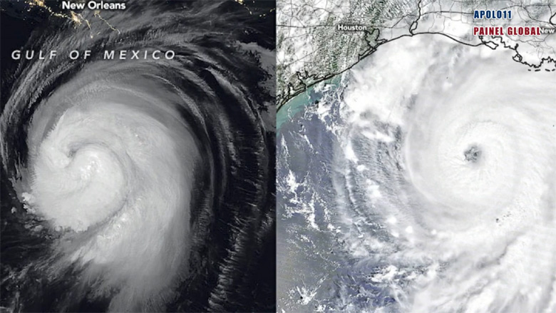 Em 2020, o furaco Laura atingiu o estado da Louisiana com ventos 240 km/h Louisiana, provocando 16 tornados.<BR>