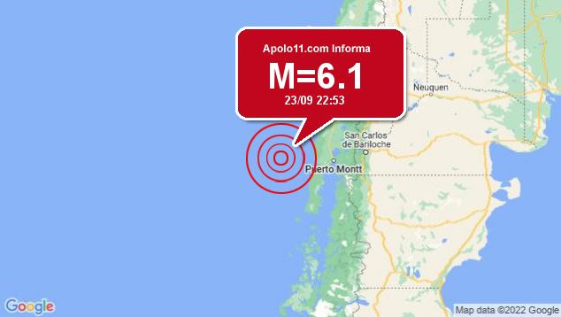Forte terremoto atinge Chile, a 156 km de Ancud