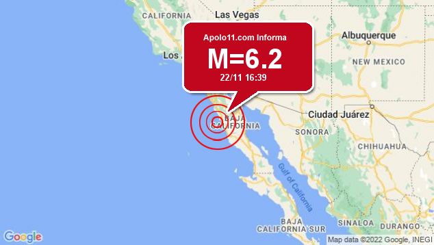 Forte terremoto sacode Mxico, a 30 km de Las Brisas