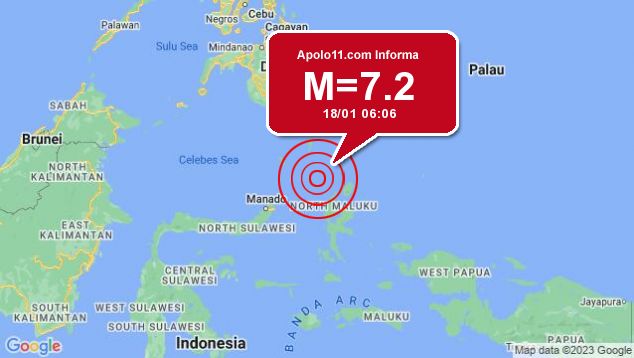 Forte terremoto sacode Indonsia, a 150 km de Tobelo