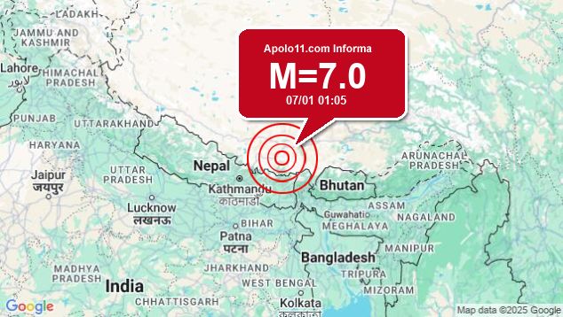 Forte terremoto sacode Nepal, a 90 km de Lobuche