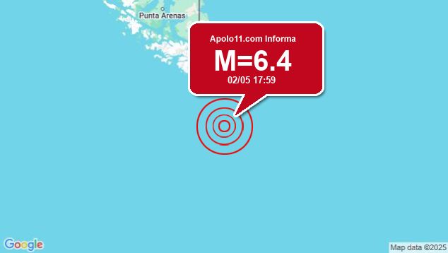Forte terremoto atinge Argentina, a 288 km de Ushuaia