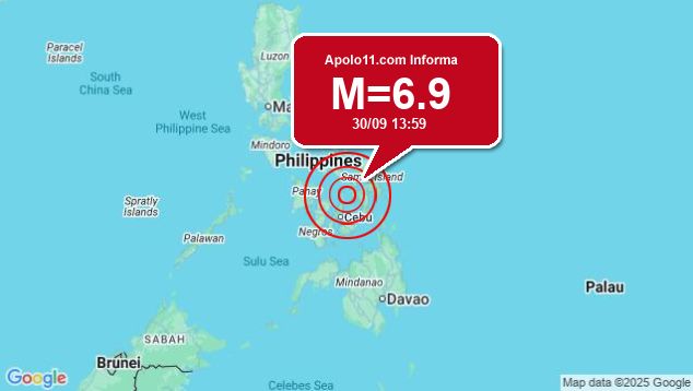 Forte terremoto sacode Filipinas, a 11 km de Calape