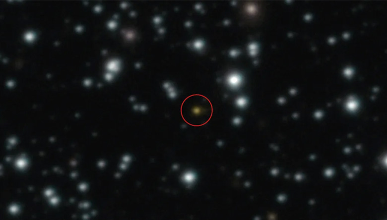 Pulso de Paio Gama GRB 250702B detectado pelo telesc�pio VLT.